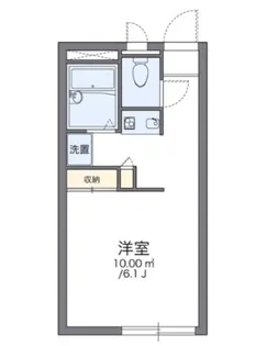 レオパレスヴィーブル【1階】の間取り