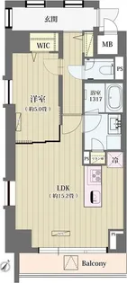 シュトラーレ神山町【2階】の間取り