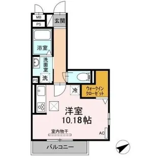 TR土井【1階】の間取り