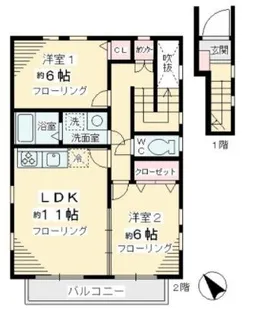 Heim・Regenbogen【2階】の間取り