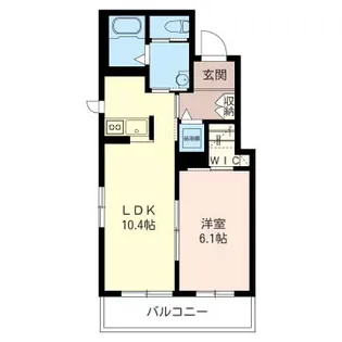メゾン・リョクエンV【3階】の間取り
