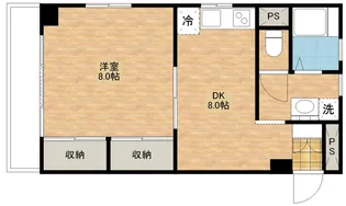 第2平和マンション【2階】の間取り