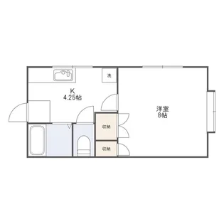 アコール【1階】の間取り