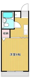 弥生レジデンスA【1階】の間取り
