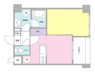 カーサ・アカマ【6階】の間取り
