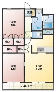 entrain(アントラン)【3階】の間取り