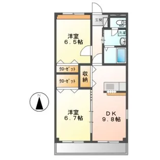 Flag Ship【2階】の間取り