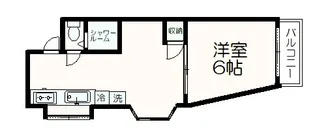 中島ビルIII【3階】の間取り