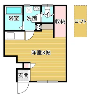 パークガーデン海老塚【1階】の間取り