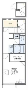 レオネクスト本城第二【2階】の間取り
