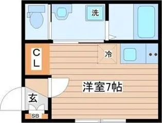 GIGI北四番丁【3階】の間取り