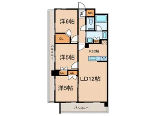 センチュリー尾山台グレイス【3階】の間取り