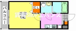 ベルフルール薬園台【2階】の間取り