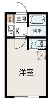ブルーメアライ109【1階】の間取り