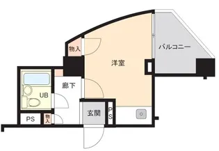 ダイホープラザ高田馬場II【8階】の間取り