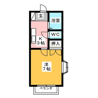 GracyII【1階】の間取り