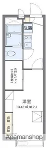 レオパレス小郡南【2階】の間取り