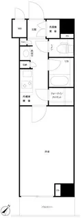 ルーブル浜松町【2階】の間取り