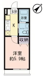 charlotte kikuna【1階】の間取り