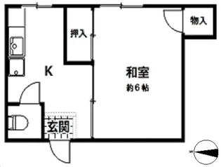 高野ビル【3階】の間取り