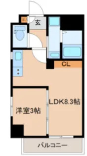 仮)LUNA五橋駅前【5階】の間取り