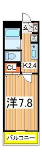 オークヴィラ南流山【1階】の間取り