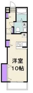 TKフラッツ草加【2階】の間取り