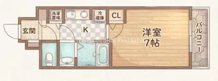 アドバンス新大阪CityLife【5階】の間取り