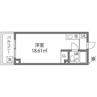 ピアつつじヶ丘【3階】の間取り
