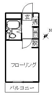 日神パレス西横浜【3階】の間取り