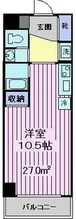 サンハイムエム【3階】の間取り