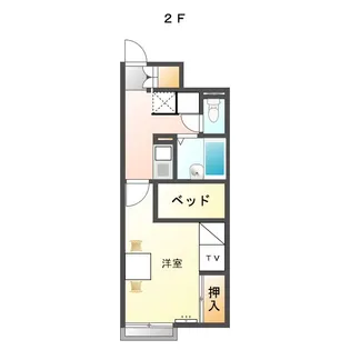 住吉【1階】の間取り
