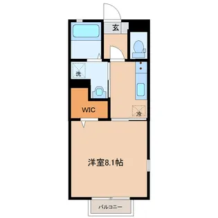 アルタイル【1階】の間取り