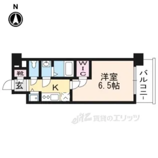エスリード京都梅小路【3階】の間取り