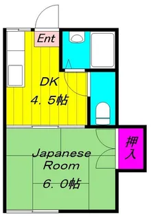 ハイツ昇栄【2階】の間取り