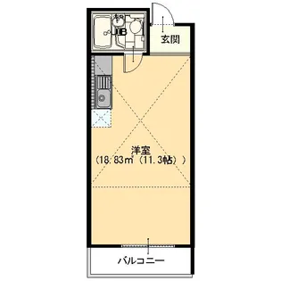 アネックス21堀込2【2階】の間取り