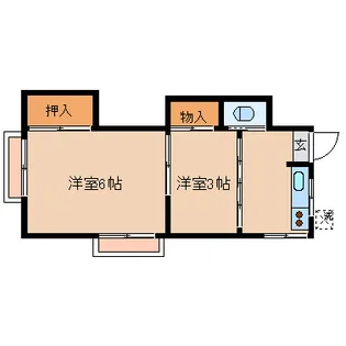 丹葉荘【2階】の間取り