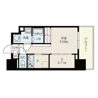 エステシア上前津【9階】の間取り