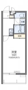 ラウレア【3階】の間取り