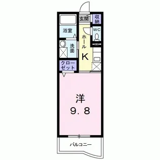ピカソル【3階】の間取り