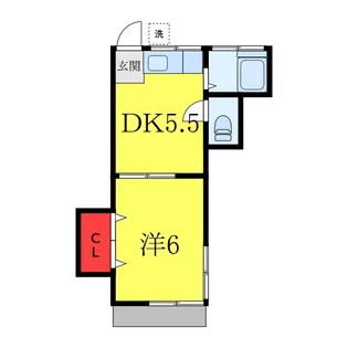 CASA松原【1階】の間取り