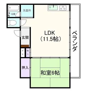 モンドール【3階】の間取り