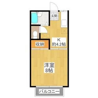 コートピア瑞穂【1階】の間取り