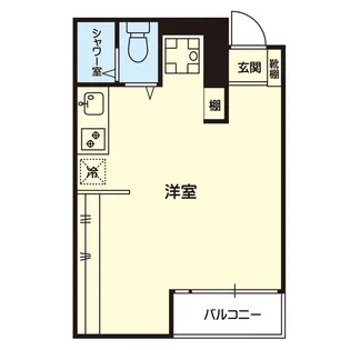 ヌーク九品寺(NEUK kuhonji)【4階】の間取り