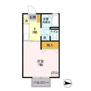 茨城県つくば市春日4【アパート】の間取り