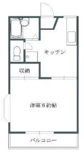 ハイツカトレア【2階】の間取り