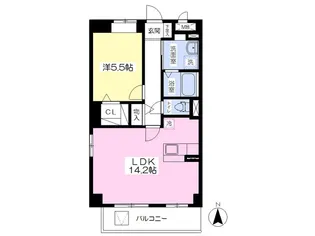 CHOUETTE MAISON(シュエット・メゾン)【3階】の間取り