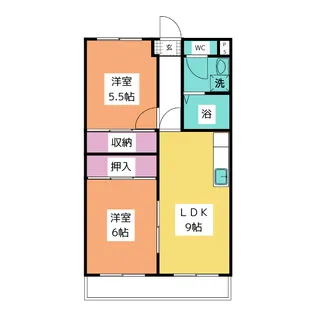 ヴォーグ21【4階】の間取り