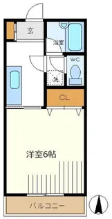 東京都八王子市松木【アパート】の間取り