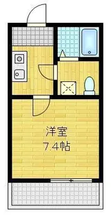 OMテラスみなみ野【2階】の間取り